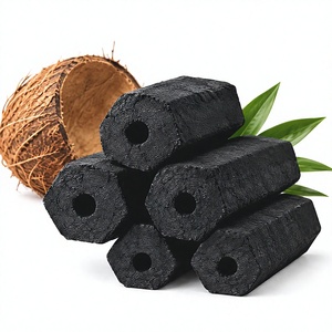 Briquetas de Carbón Vegetal Hechas a Máquina con Cáscara de Coco Natural, Alto Contenido de Carbono, Larga Duración, Bajo Contenido de Ceniza, Sin Humo, para Barbacoa, Shisha, Hookah - Product Image 6