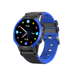WiFi GPS çocuklar Smartwatch Video arama kamera SIM 4G erişim su geçirmez Android <span class=keywords><strong>YouTube</strong></span> Play Store SOS düğme silika jel bant - Product Image 5