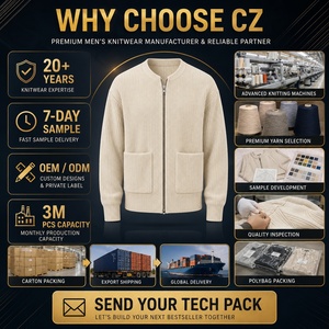 Nuevo Cárdigan de Punto Para <span class=keywords><strong>Hombre</strong></span> Otoño e <span class=keywords><strong>Invierno</strong></span> Tendencia de Moda Color Sólido Suelto Casual Talla Grande - Product Image 6