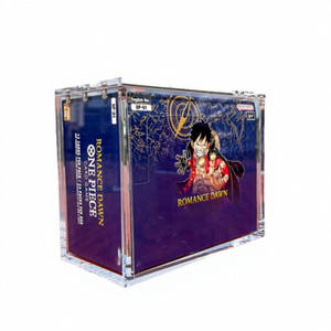 Boîte de présentation en acrylique transparente pour OP 05 Awakening Booster Box pour objets de collection TCG - Product Image 1