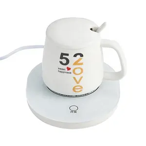 Dropshipping 중국 제조 업체 미니 온도 조절 유리 패널 55 도 520 따뜻한 컵