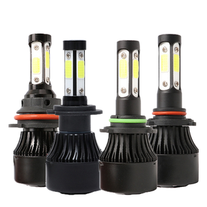 หลอดไฟหน้ารถยนต์คุณภาพสูง 6500K 8000lm ชิป Cob รุ่น H1 H3 H4 H7 9005 9006 X7 หลอดไฟ LED 12V ใหม่ - Product Image 1