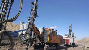 15m 20m piccolo pozzo portatile miniera di perforazione simile come atlante Copco idraulico superficie roccia perforatrice miniera di perforazione - Product Image 3