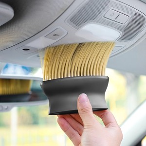 Chongteng Car Vent Cleaning <b>Brush</b> Soft Bristle Long Hair For Interior Crevices <b>Dust</b> Removal - Product Image 5