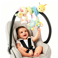 Poussette, siège auto et landau, hochets pour bébé, jouets suspendus, poussette de luxe 3 en 1 pour enfant, Coches Para Bebes. Poussette pour bébé