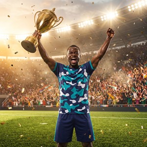 Set di Maglie da <span class=keywords><strong>Calcio</strong></span> in Poliestere 100% Blu Navy con Sublimazione, Logo Personalizzato, Motivo Mimetico, Uniforme da <span class=keywords><strong>Calcio</strong></span> Traspirante, Produzione OEM - Product Image 2