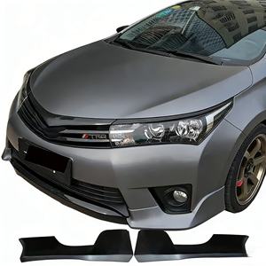 Kit de carrocería de coche para <span class=keywords><strong>Toyota</strong></span> Altis y para <span class=keywords><strong>Corolla</strong></span> 2014-2016 Kit de parachoques actualización gancho de remolque labio delantero labio trasero faldas laterales Material plástico - Product Image 5