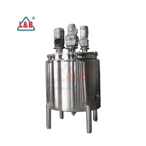 500liter factory customized stainless steel mixing machine,toilet cleaner making machine with mixer