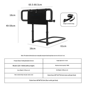 Easy Install 1.5/1.8/2.0m Portable Railing Bed Rail Custom Convertible Baby Bed Guard Rail Upgraded Anti-fall Sleeping Rails - Product Image 3