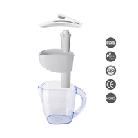 Wellblue Best Filtre de remplacement pour pichet Filtre à eau Cartouche de remplacement pour pichets à eau Cruche
