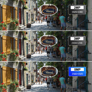 SriHome SH034B 5MP Remote View 15 telecamera impermeabile esterna POE telecamera di sicurezza sistemi di telecamere CCTV - Product Image 2