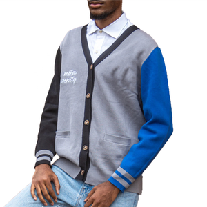 Hamptoon <b>University</b> Varsity Cardigan Sweater Made With The Highest Quality Materials - Product Image 2