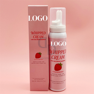 Mousse de cils blanche de qualité supérieure, personnalisable avec logo, en gros, directement de l'usine, faible MOQ 20 pièces - Product Image 1