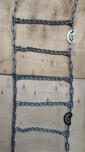 Chaînes à <span class=keywords><strong>neige</strong></span> à serrage automatique robustes en acier allié pour pneus de camion, antidérapantes 2247QC - Product Image 5