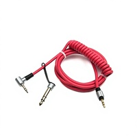 Câble audio stéréo de remplacement 3,5 mm mâle-mâle, longueur personnalisée, certifié CE RoHS
