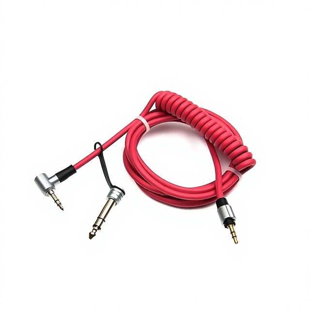 Replacement Stereo Audio Cable 3.5mm Male to Male Long Length Custom Length CE RoHS Certified