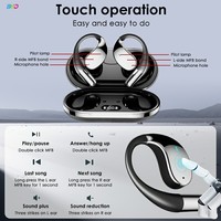 Traducteur AI d'usine, écouteurs Bluetooth, traduction en temps réel, multilingue, sans fil, Bluetooth, pour les voyages, les réunions d'affaires