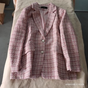 Ensemble Tailleur <span class=keywords><strong>Femme</strong></span> Professionnel à Manches Longues du S au 4XL Tenue Formelle Manteau <span class=keywords><strong>de</strong></span> <span class=keywords><strong>Travail</strong></span> Blazer - Product Image 5