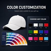 Gorra de Golf de 5 Paneles con Diseño Personalizado, Secado Rápido, Impermeable, con Ranura para Tees y Marcador Magnético, para Uso Diario Informal al Aire Libre
