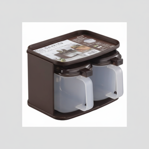 Inomata Mini bottiglia marrone per cucinare il condimento - Product Image 1