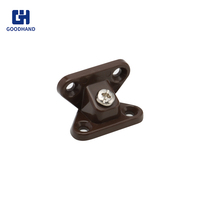 GH B07 alliage de zinc Angle Bracket Furniture Joint Connector butterfly connector cabinet furniture