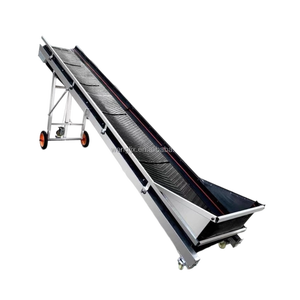 Kum ve çakıl yüksek QualityBelt konveyörler için ayarlanabilir hız paslanmaz çelik kemer ile toptan görev kauçuk konveyörler - Product Image 4