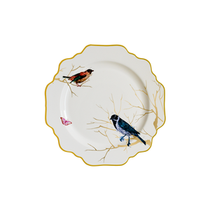 Hot Sale Cheap Ceramic Dinner Set Dinnerware with butterfly Design Royal Vajillas Ceramic <b>Plates</b> for Luxury Wedding Rental - Product Image 5