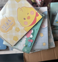 Carnet de dessin A4, 30 feuilles, motif lapin mignon, carnet de croquis vierge, papier pour peinture gouache, récompense pour les enseignants, cadeaux pour les élèves, vente en gros