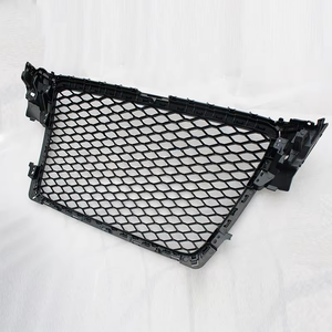 หลังการขายสำหรับ Audi 08-12 A4L กระจังหน้า RS4 B8 | สีดำมันวาว | ตะแกรง ABS | เราสต็อกและการจัดส่งที่รวดเร็ว | ดรอปชิปปิ้ง - Product Image 4