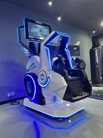 Simulateur de jeu VR de haute qualité au prix d'usine de Guangzhou, chaise VR 360°, simulateur de vol VR 9D