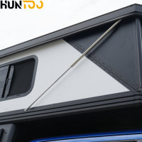 Huntoo Tente de camionnette pop-up légère personnalisée, à glisser sur la benne, pour Jeep Gladiator