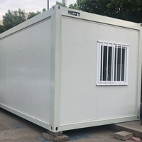 Maison conteneur de stockage détachable pour pièces diverses personnalisée de 16 pieds emballage plat amovible Petit entrepôt garagee