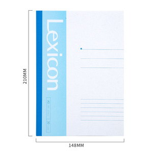 Carnet à couverture souple Deli Lexicon A5, 30 pages, reliure cousue, pour étudiants et usage de bureau - Product Image 3