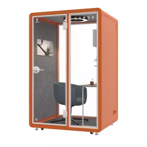 Privilege Quiet Silence Soundproof Booth Office Pod Removable Meeting Room for Co-working Customized OEM