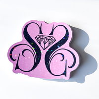 Impression résistante aux UV Vinyle blanc durable Pvc Autocollants découpés étanches Autocollants personnalisés avec logo