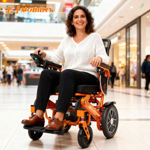 Silla eléctrica Caremoving para discapacitados, Scooter ligero, precio barato, silla de ruedas eléctrica plegable, viajes para discapacitados L409 - Product Image 1