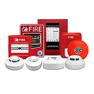 24 Hours Online 4 Zones Battery 5A Conventional Fire Alarm System Control Panel