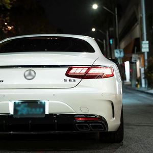 Kit de carrosserie de pare-chocs à <span class=keywords><strong>prix</strong></span> d'usine pour BENZ S Coupé W217 C217 2015-2021 Conversion en S63 COUPE AMG Style. - Product Image 6