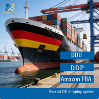 Agente de Envío Marítimo Express, Servicio de Despacho de Aduanas en el Puerto de Róterdam, Alemania, Transitario, Entrega Puerta a Puerta DDP