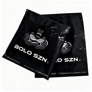 Chất Lượng Cao Biểu Tượng Tùy Chỉnh Màu Hồng Poly Bưu Phẩm Nhựa Vận Chuyển Gửi Thư Túi Phong Bì Polymailer Chuyển Phát Nhanh Túi - Product Image 4