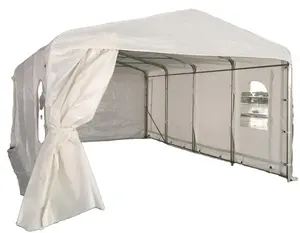Heavy Duty Carport Canopy Tent 2 car parking vehicle metal carport 12'x20'x7'
