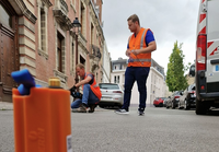Enregistreur de bruit fixe pour pipeline IoT LoRaWAN SePem 351 |   Enregistreur de surveillance des fuites dans les réseaux d'alimentation en eau à distance
