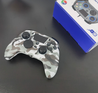 Manette filaire pour PS5 avec vibration et détection de mouvement six axes, compatible avec les jeux PS5, se connecte directement à un ordinateur PC