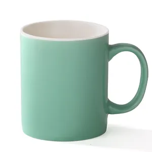Taza de cerámica láser promocional personalizada con diseño personalizado y taza de cubierta, regalo de vacaciones, taza de café y agua