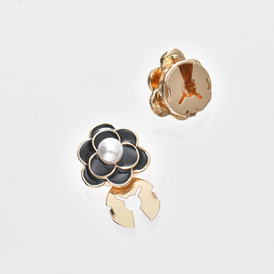 Cravatte Bolo Eleganti in Stile Coreano con Cristalli Bianchi Perla e Camelia, in Seta Leggera e Resistente alla Luce, Cravatte da Donna di Alta Qualità Versatili - Product Image 3