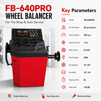 Machine à équilibrer les pneus automatique rotative, la meilleure machine d'équilibrage de roues pour voitures