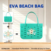 Sac fourre-tout en caoutchouc grande capacité, imperméable, en EVA, avec trous, pour la plage, les voyages en plein air et le camping – Vente en gros fabricant
