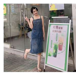 Arrangement floral pour hommes et femmes Bavoir de travail Cowboy Tablier de nettoyage de <span class=keywords><strong>peintre</strong></span> pour restaurant Coiffeur Jardinage Emplois de restaurant - Product Image 2