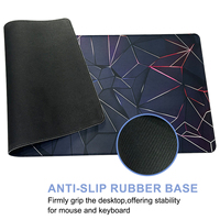 Tapis de souris de jeu personnalisé avec design de dessin animé, respectueux de l'environnement, base en caoutchouc naturel, imperméable, antidérapant, protection contre les radiations, résistant aux rayures