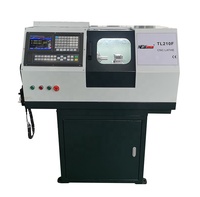 Mini CNC metaaldraaibank TL210F (210CNC) voor hobbygebruik